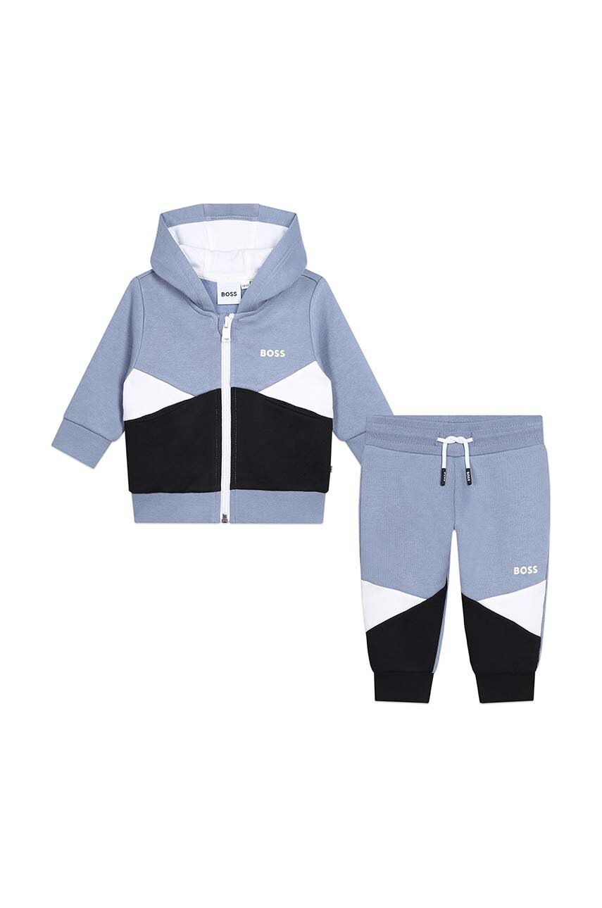 BOSS trening bebelusi culoarea gri, J51262 BOSS trening bebelusi culoarea gri, J51262 - Treninguri.eu