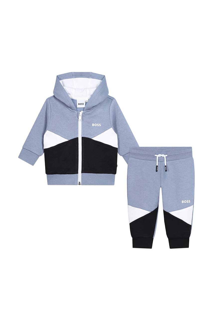 BOSS trening bebelusi culoarea gri, J51262 BOSS trening bebelusi culoarea gri, J51262 - Treninguri.eu