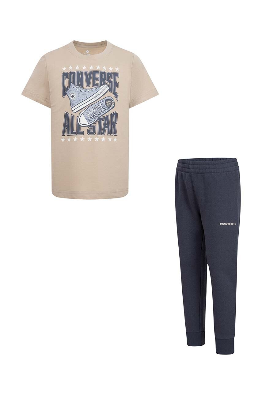 Converse compleu copii culoarea bej, 8CG202