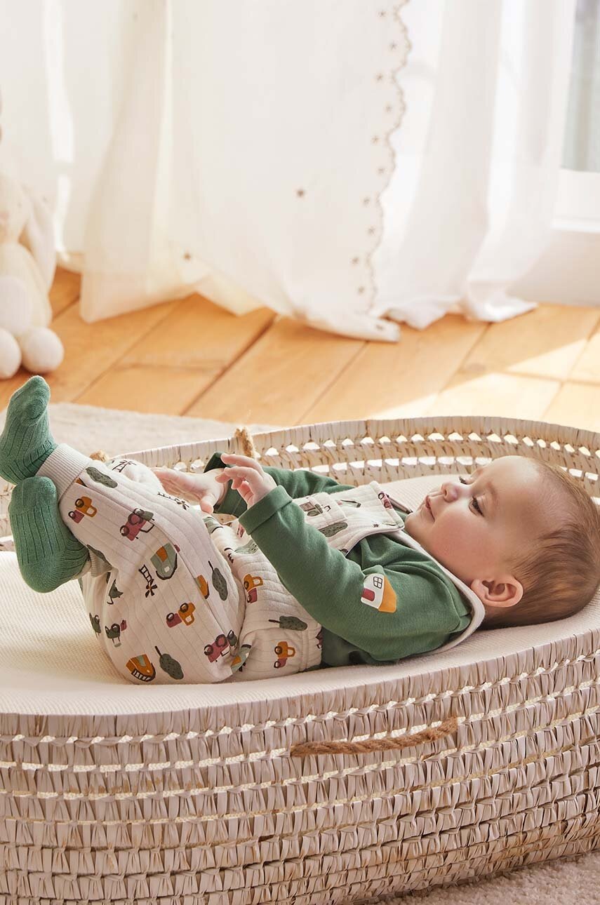 

Бебешки памучен комплект Mayoral Newborn в зелено 2622, Зелен