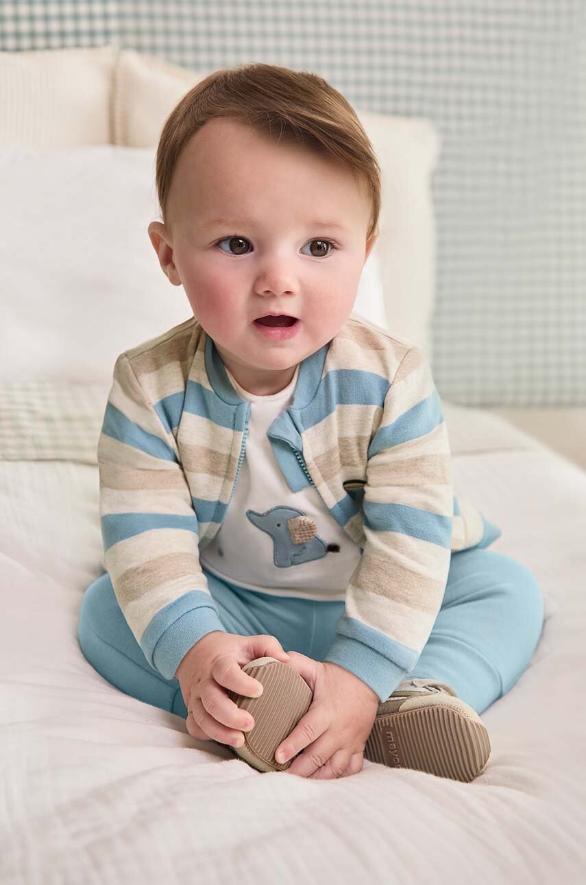 

Бебешки анцуг Mayoral Newborn в синьо 2627, Син