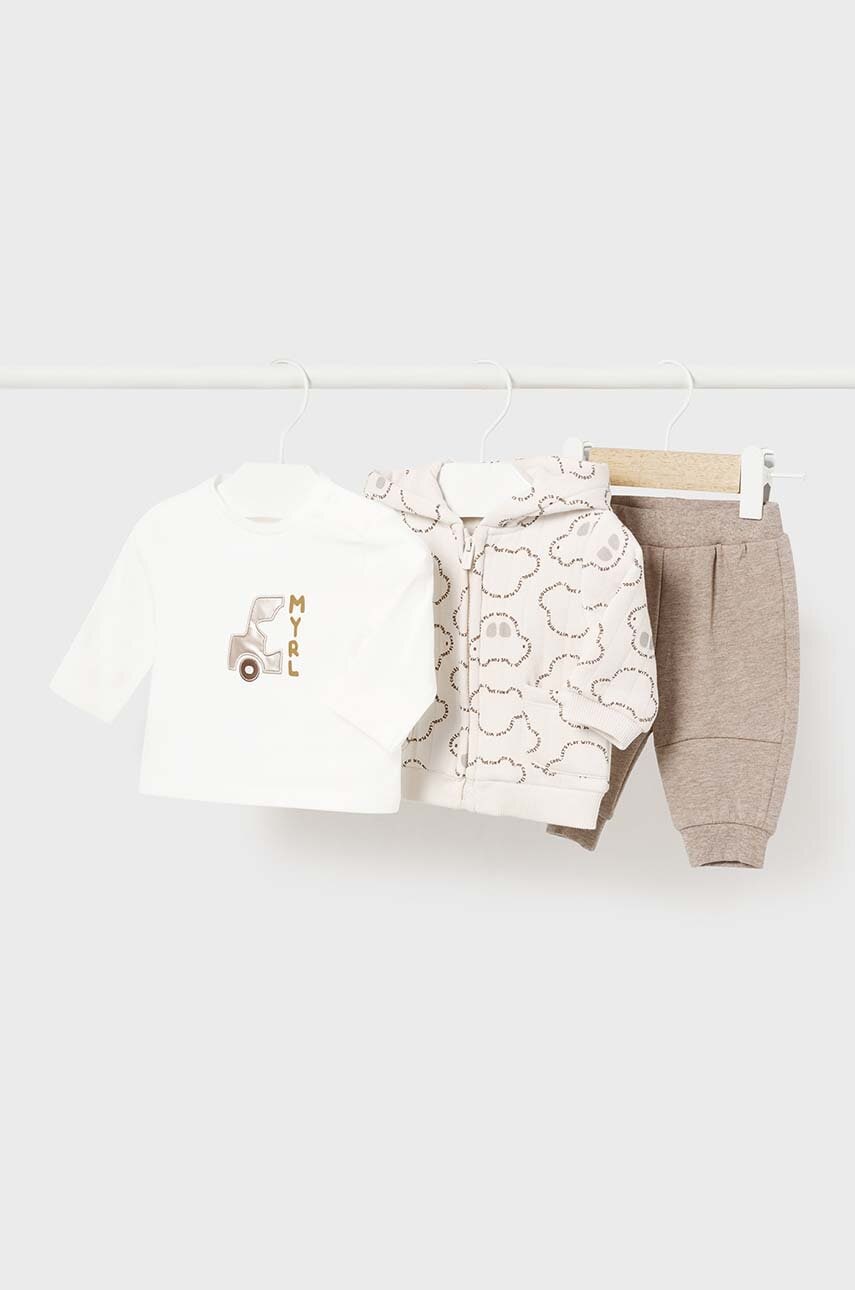 Mayoral Newborn trening bebelusi culoarea bej, 2628