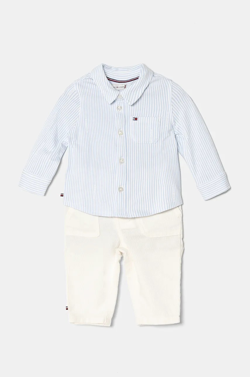 

Комплект за бебета Tommy Hilfiger в синьо KN0KN01930, Син