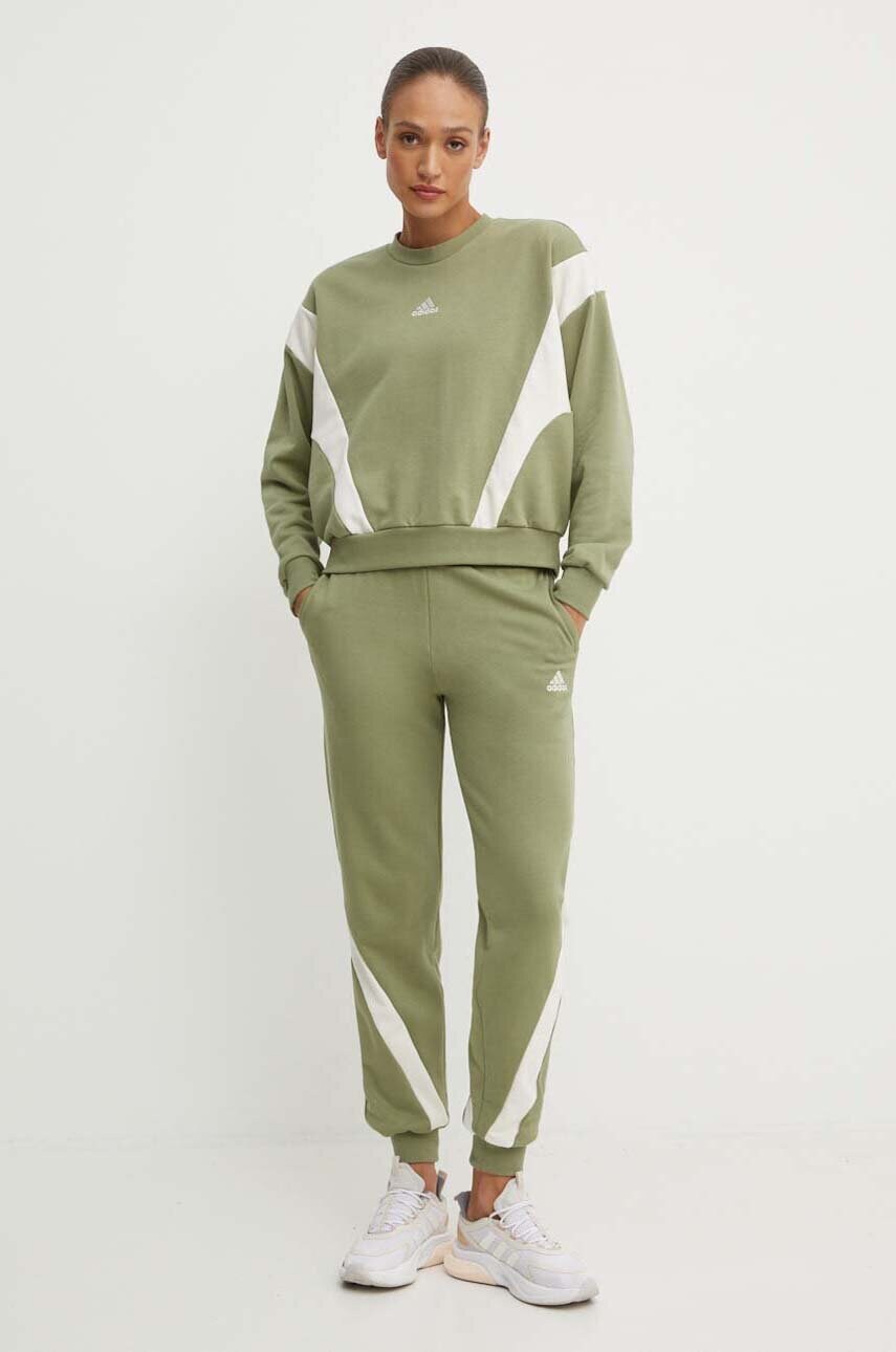 adidas trening Laziday femei, culoarea verde, IX1099