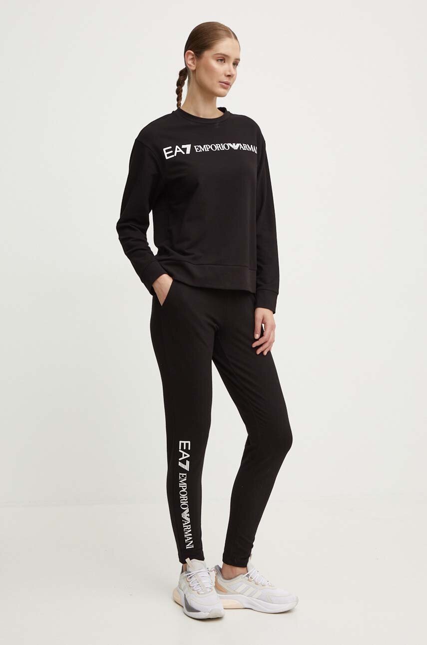 

Анцуг EA7 Emporio Armani дамски в черно TJTXZ.8NTV54, Черен