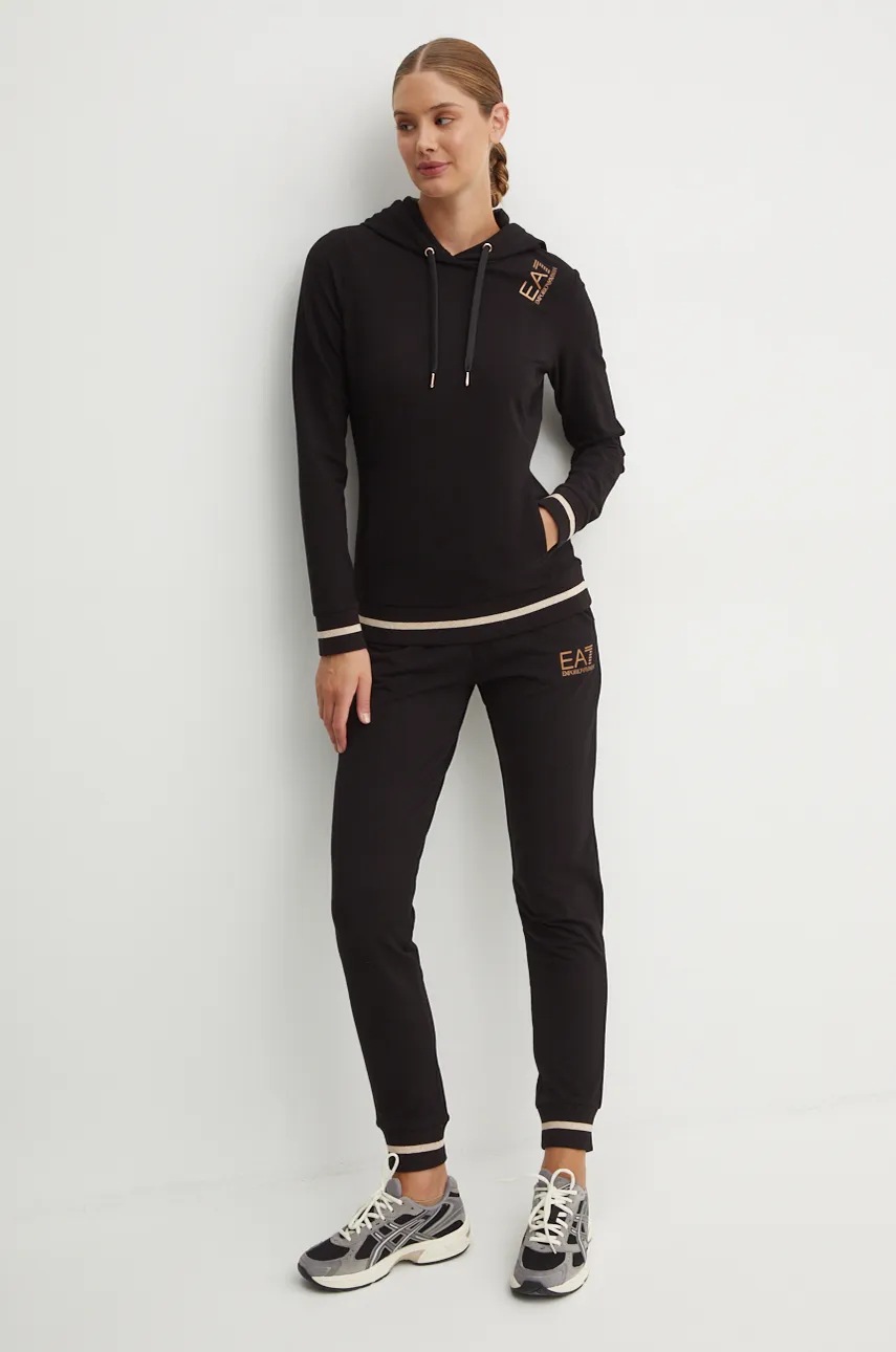 

Анцуг EA7 Emporio Armani дамски в черно TJTXZ.8NTV56, Черен