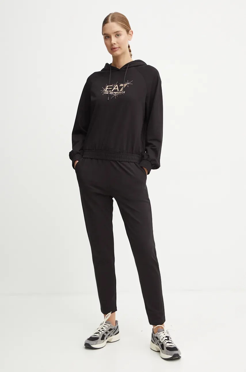 

Анцуг EA7 Emporio Armani дамски в черно TJTHZ.6DTV63, Черен