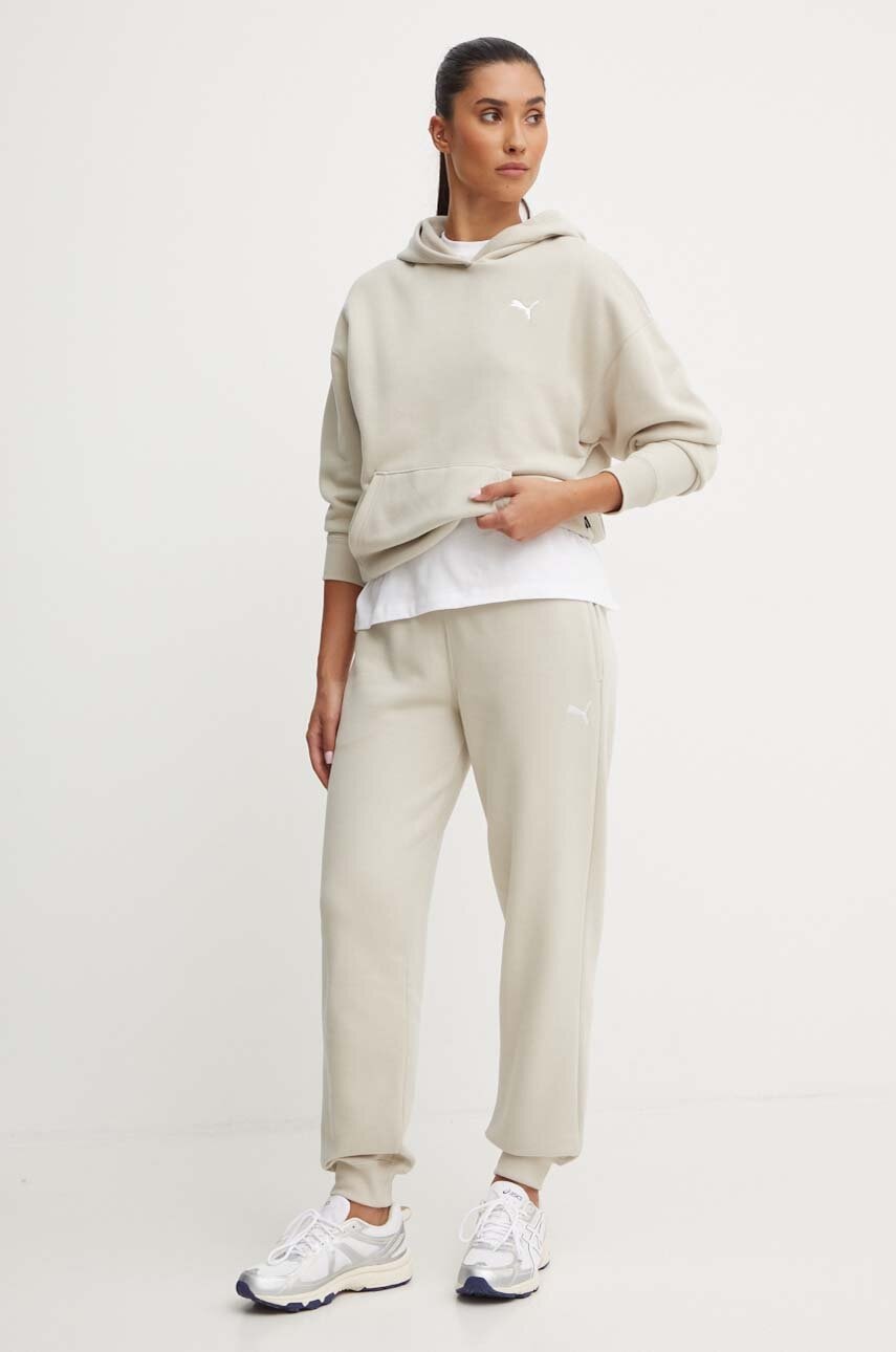 Puma trening femei, culoarea bej, 683091 Puma trening femei, culoarea bej, 683091 - Treninguri.eu