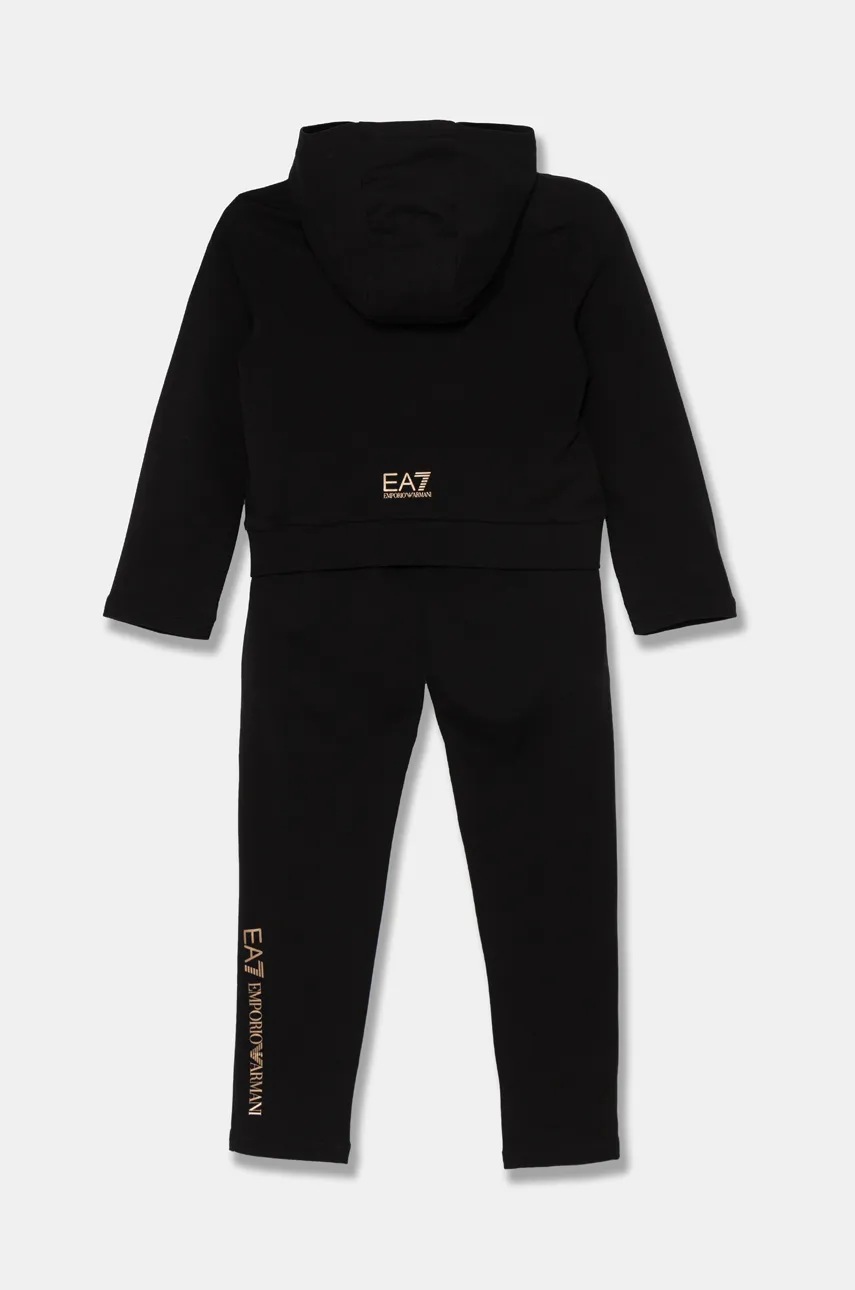 Спортивний костюм EA7 Emporio Armani колір чорний 6DFV02 FJZEZ