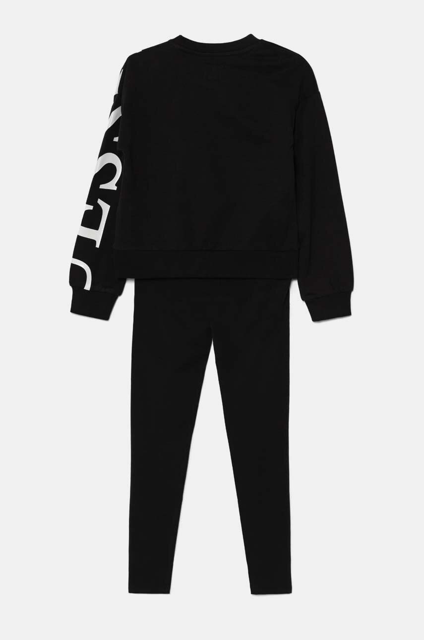 Детский спортивный костюм Guess цвет чёрный J4YG01 KA6R4 Детский спортивный костюм Guess цвет чёрный J4YG01 KA6R4