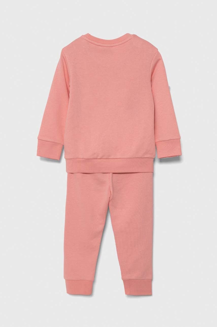 Детский спортивный костюм adidas Originals CREW SET цвет розовый IX9844 Детский спортивный костюм adidas Originals CREW SET цвет розовый IX9844