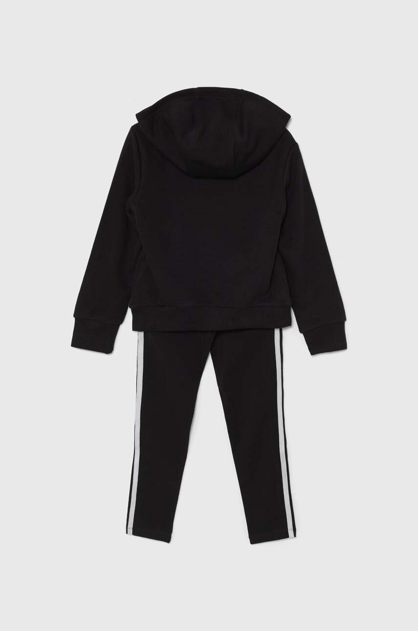 Детский комплект adidas Originals HOODIE LEG SET цвет чёрный IY2439