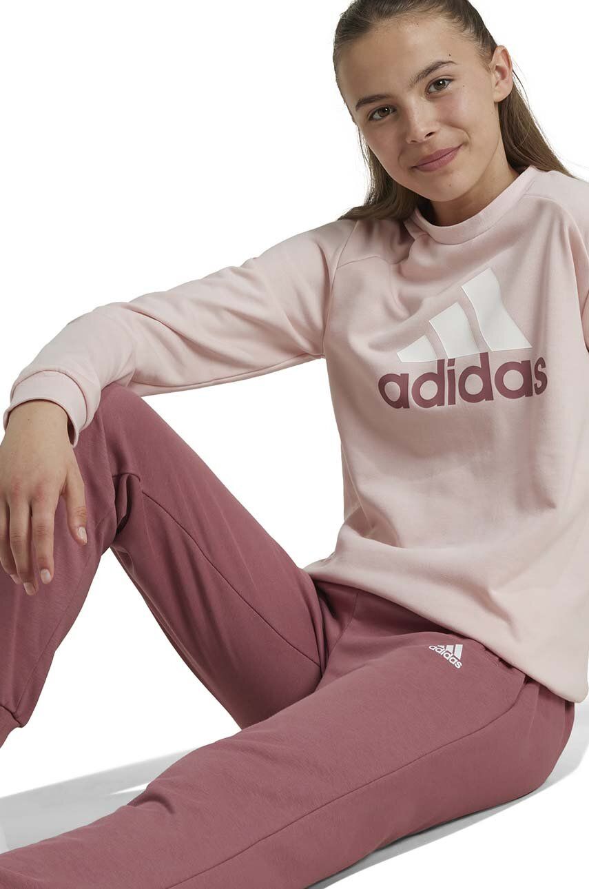 Dječja Trenirka Adidas J BL FT TS Boja: Ružičasta, IY5432