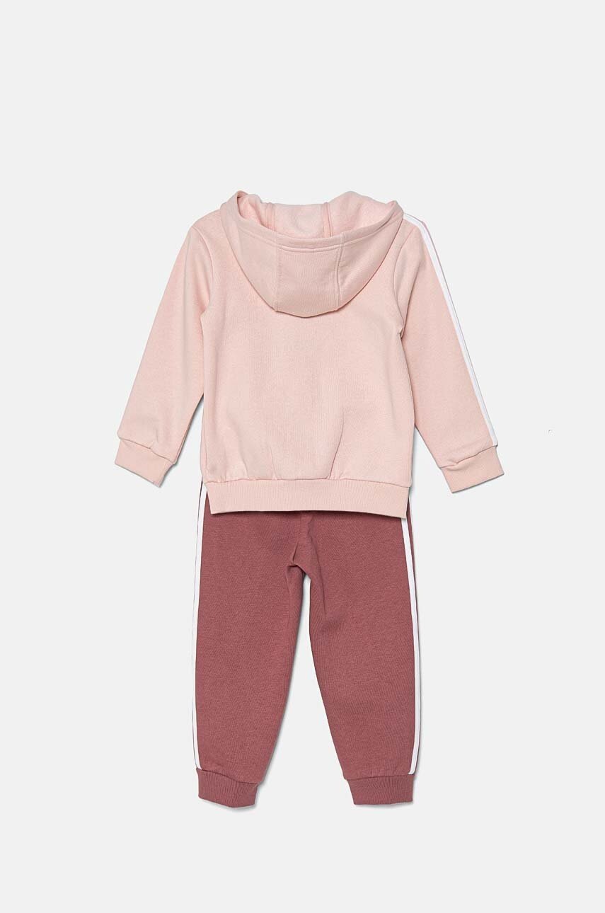 Cпортивний костюм для немовлят adidas I 3S FZ FLOG колір рожевий IV7410