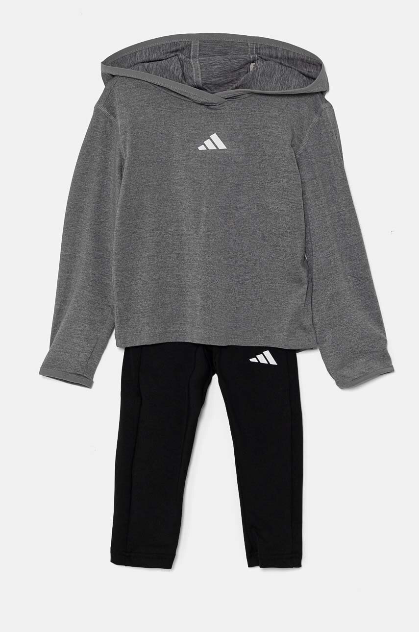 Детский комплект adidas LG SPORT SET цвет серый IV9525 Детский комплект adidas LG SPORT SET цвет серый IV9525