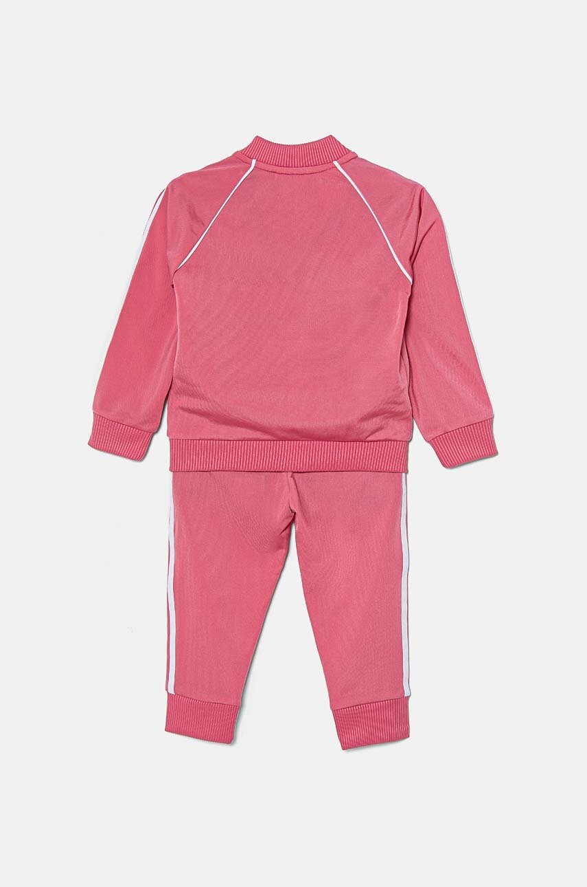 Спортивный костюм для младенцев adidas Originals SST TRACKSUIT цвет розовый IX5172
