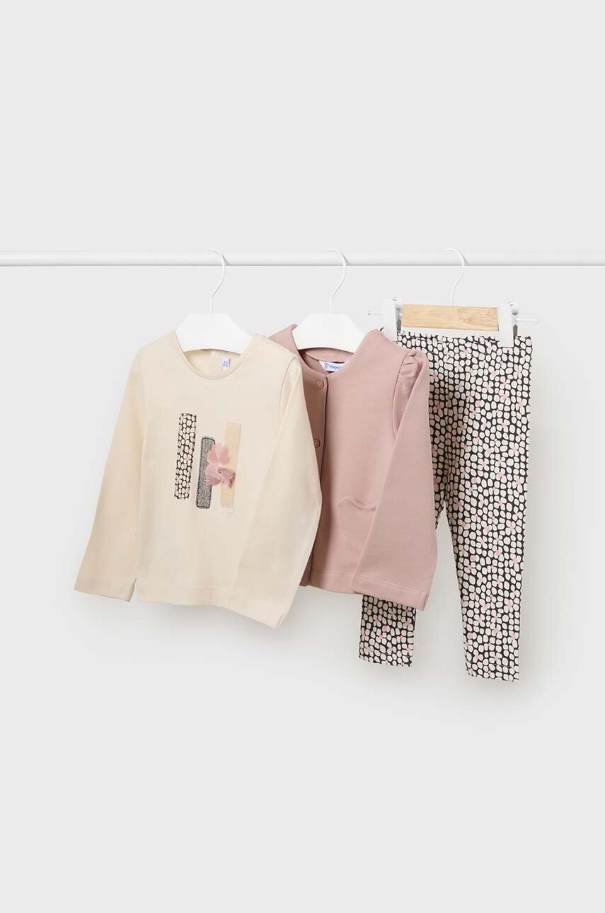 Mayoral compleu bebe culoarea roz, 2709
