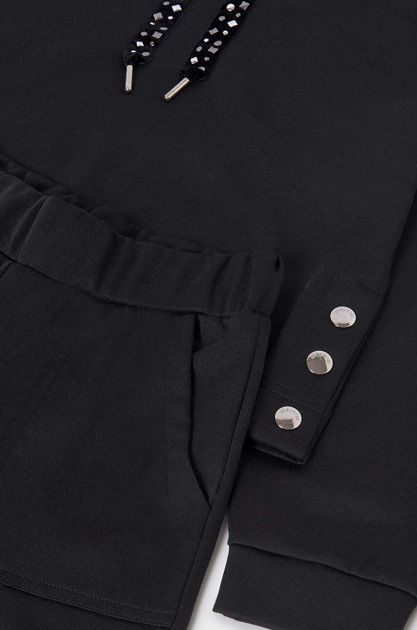 Дитячий спортивний костюм Mayoral колір чорний 7846