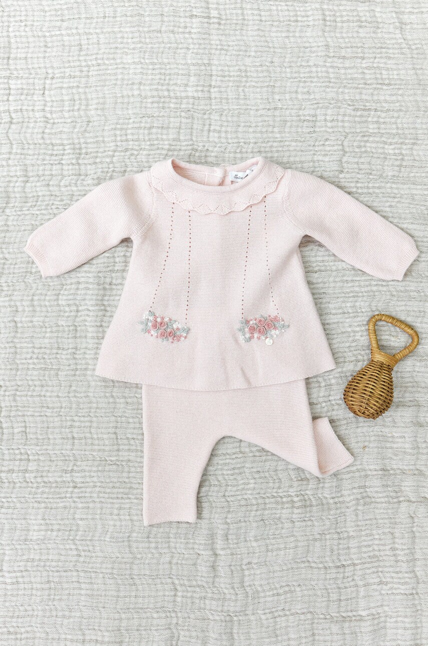 Tartine et Chocolat compleu bebe culoarea roz, TZ36000