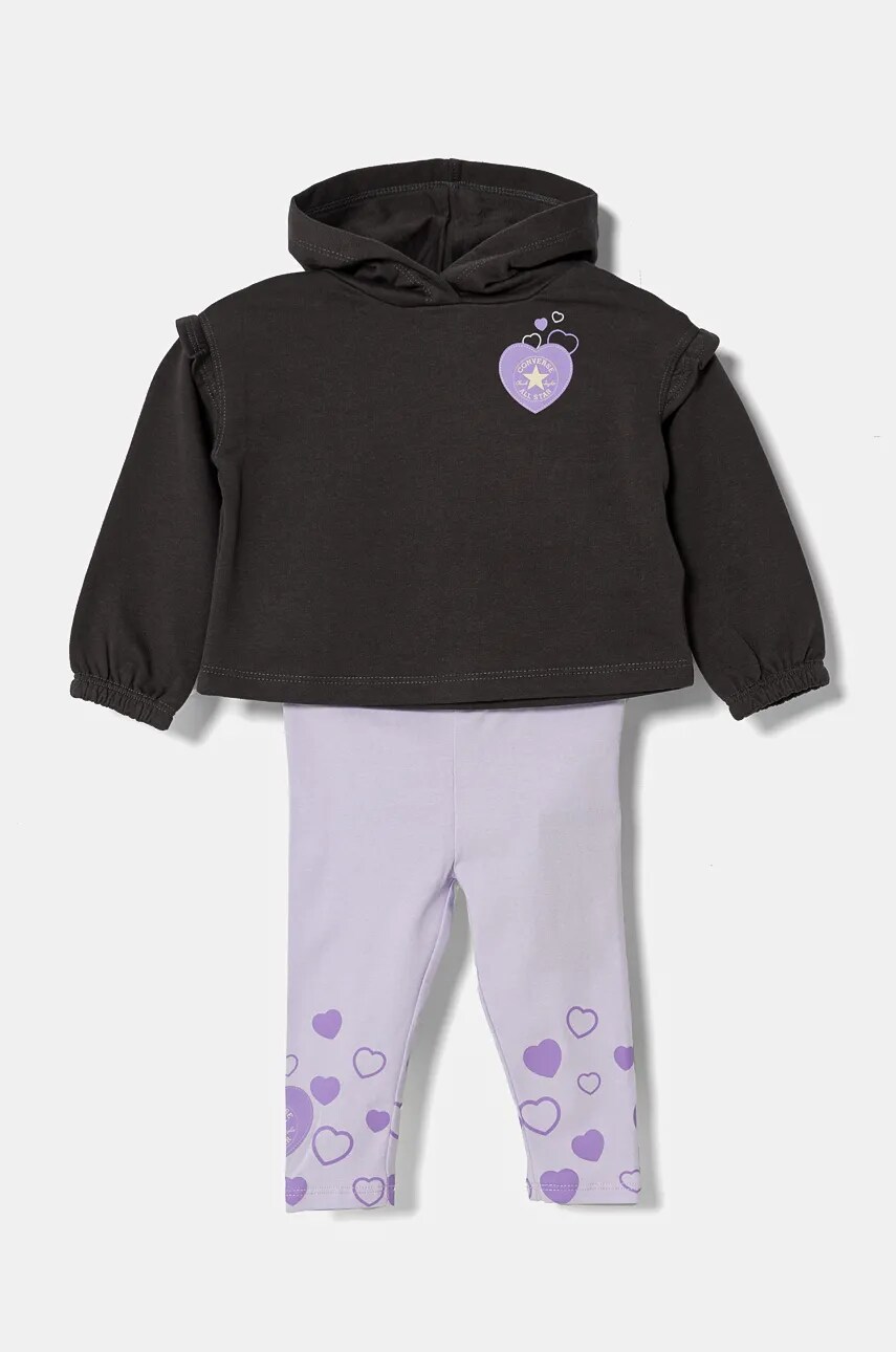 Converse compleu bebe culoarea violet, 1CG214