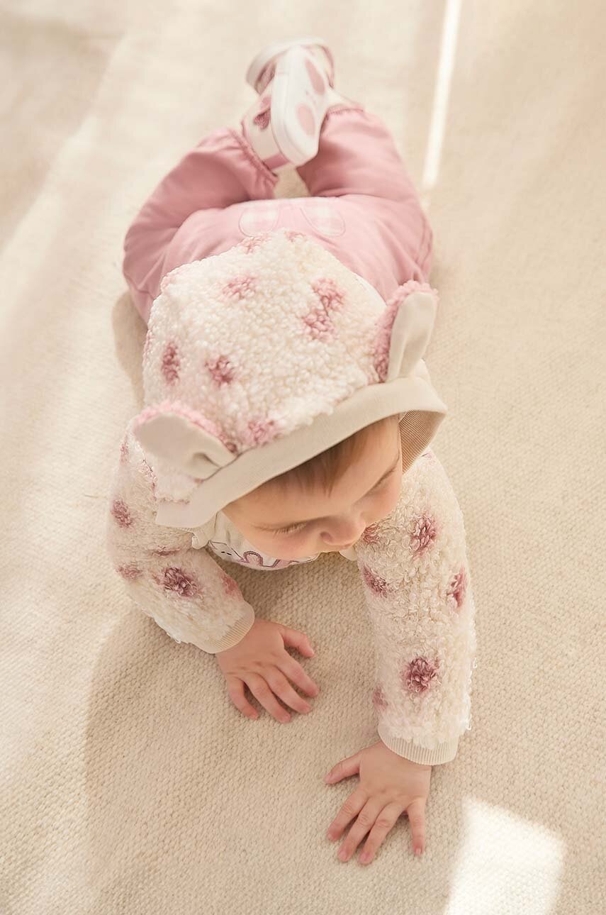 Mayoral Newborn compleu bebe 3-pack culoarea roz, 2612
