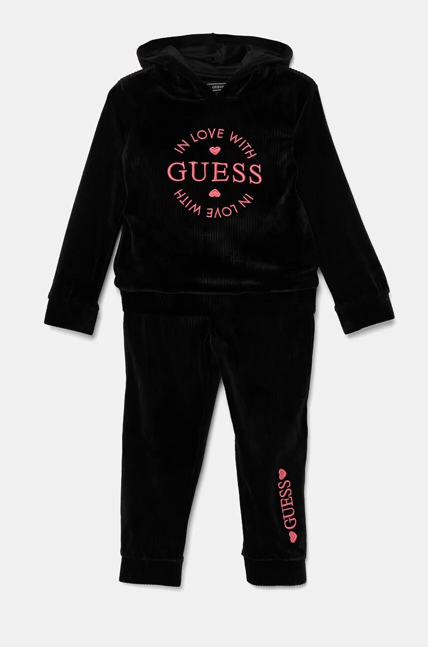 

Детски комплект Guess в черно K4BG03 KCH92, Черен