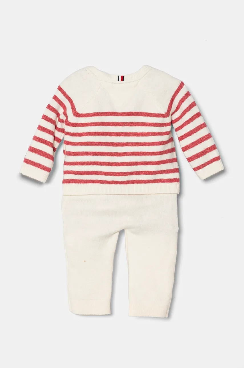 Комплект для младенцев Tommy Hilfiger цвет бежевый KN0KN01924 Комплект для младенцев Tommy Hilfiger цвет бежевый KN0KN01924