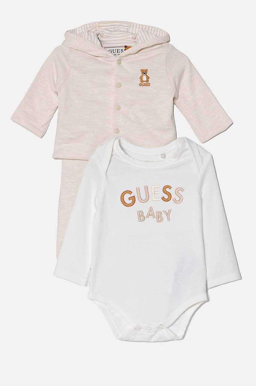 

Комплект за бебета Guess в бежово H4YW12 KCCC0, Бежов