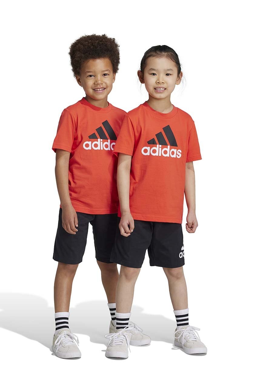 

Детски памучен комплект adidas LK BL CO T SET в оранжево IV7448, Оранжев