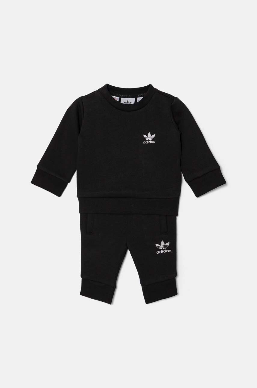 adidas Originals trening copii TREFOIL CS culoarea negru, IW1009