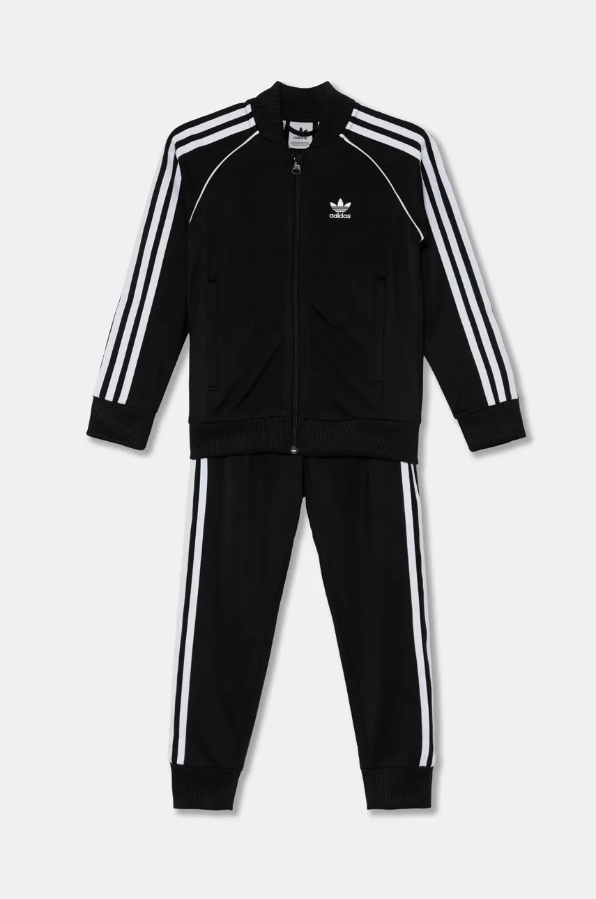 Спортивный костюм adidas Originals SST TRACKSUIT цвет чёрный IX7624