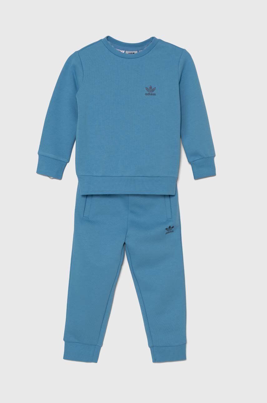 

Детски анцуг adidas Originals TREFOIL CS в синьо IX9832, Син