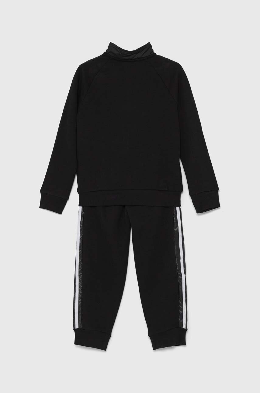 Детский спортивный костюм adidas Originals CREW SET HZ цвет чёрный IY4818