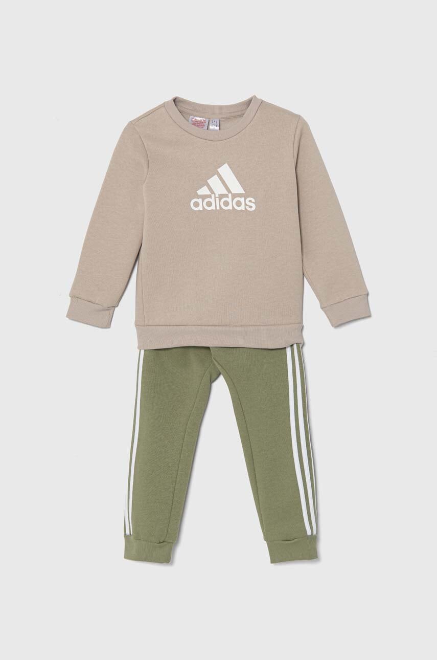 adidas trening copii I BOS LOGOOG culoarea verde, IZ4978 adidas trening copii I BOS LOGOOG culoarea verde, IZ4978
