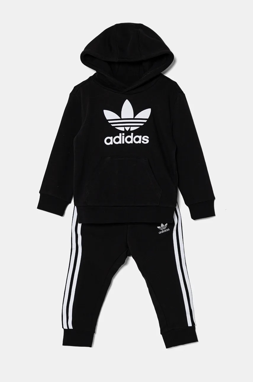 

Детски анцуг adidas Originals HOODIE SET в черно IY4785, Черен
