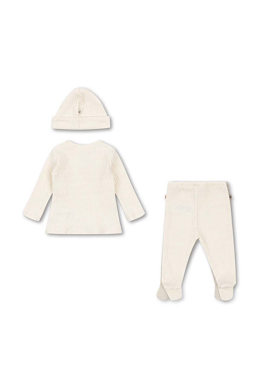 Комплект для немовлят Konges Sløjd NIA MATERNITY PACKAGE GOTS колір білий KS101629