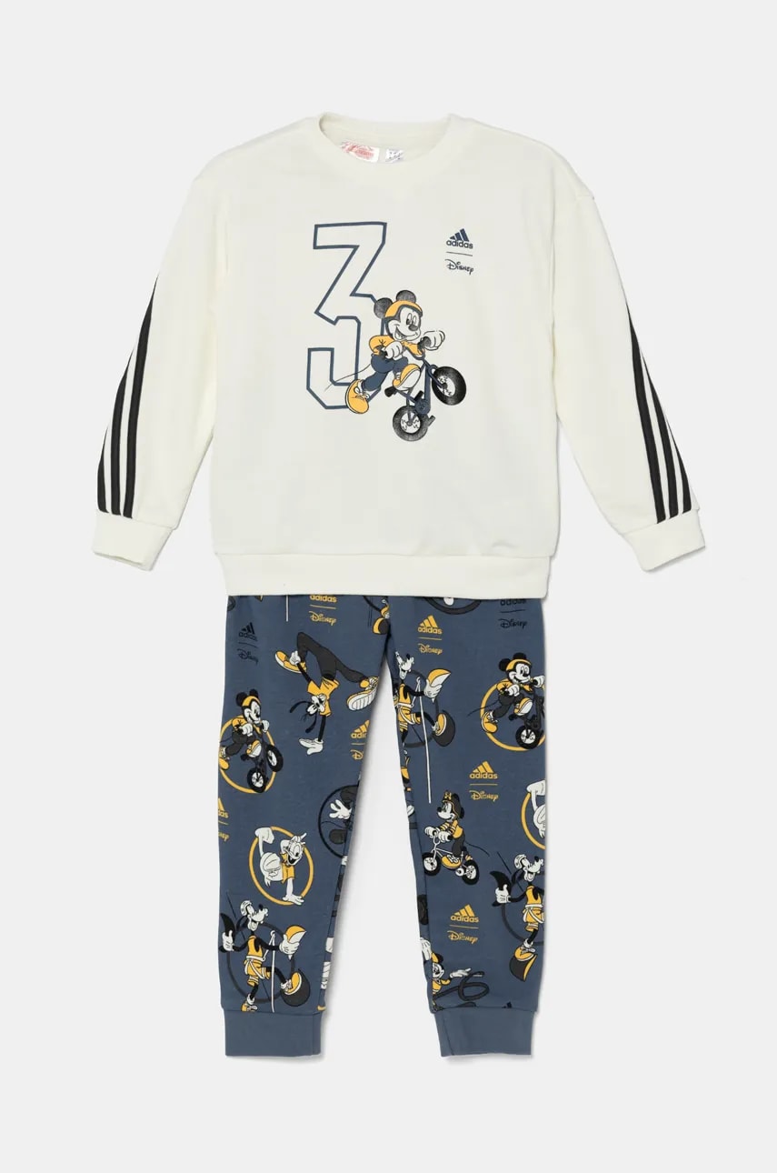adidas trening copii x Disney culoarea albastru marin, IV9649 adidas trening copii x Disney culoarea albastru marin, IV9649