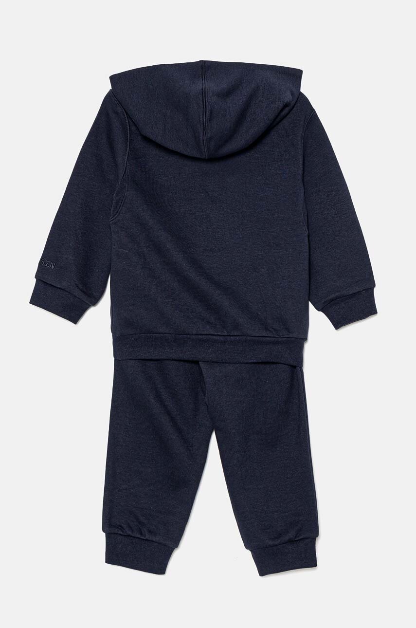 Спортивный костюм для младенцев adidas I SZN GFX SET цвет чёрный IW0915