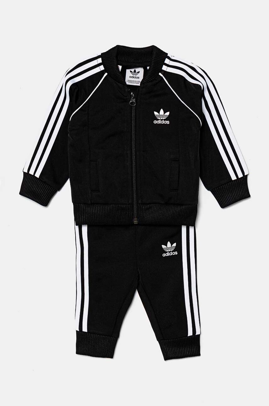 adidas Originals trening bebelusi SST TRACKSUIT culoarea negru, IX7622