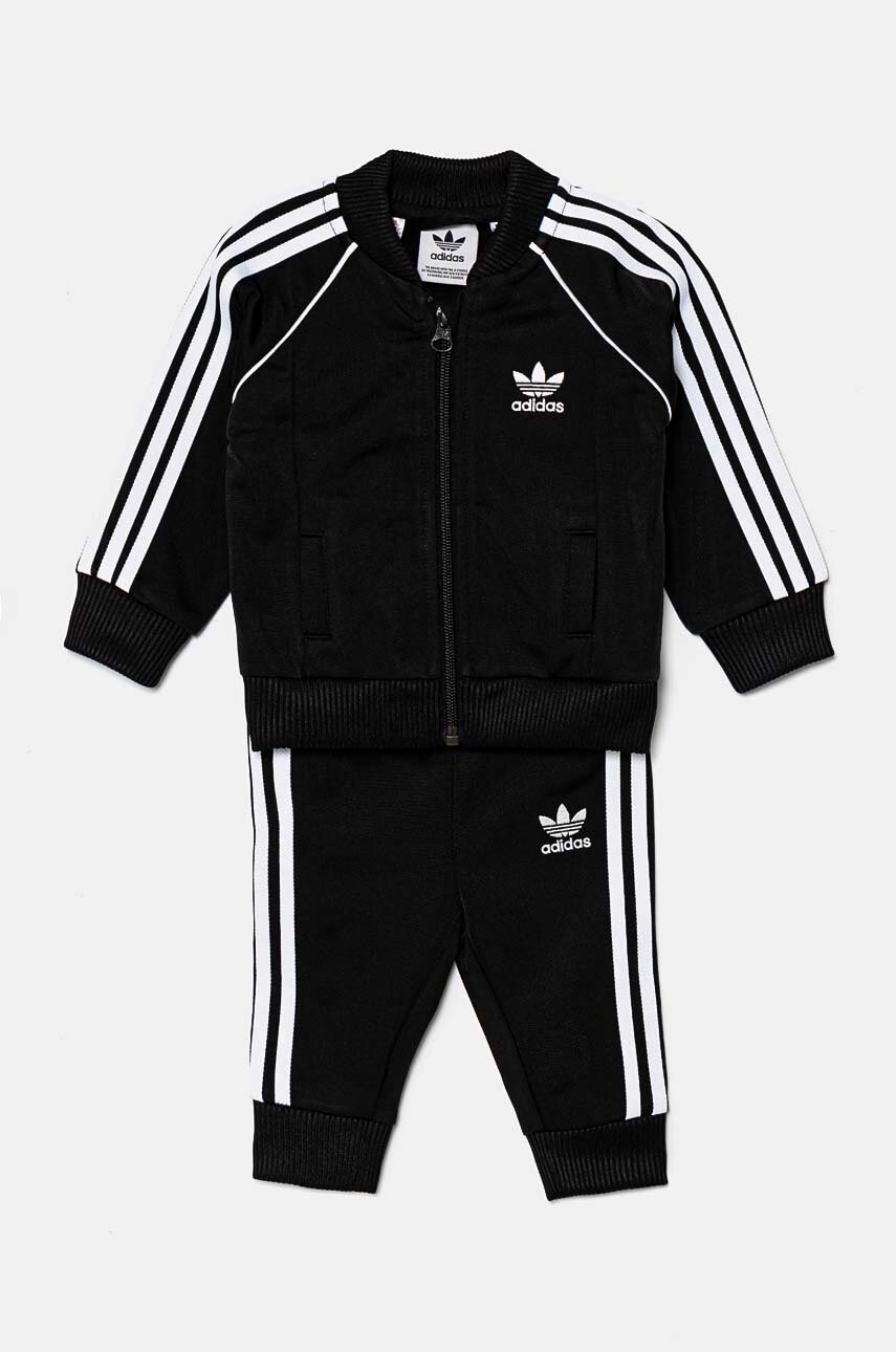 adidas Originals trening bebelusi SST TRACKSUIT culoarea negru, IX7622