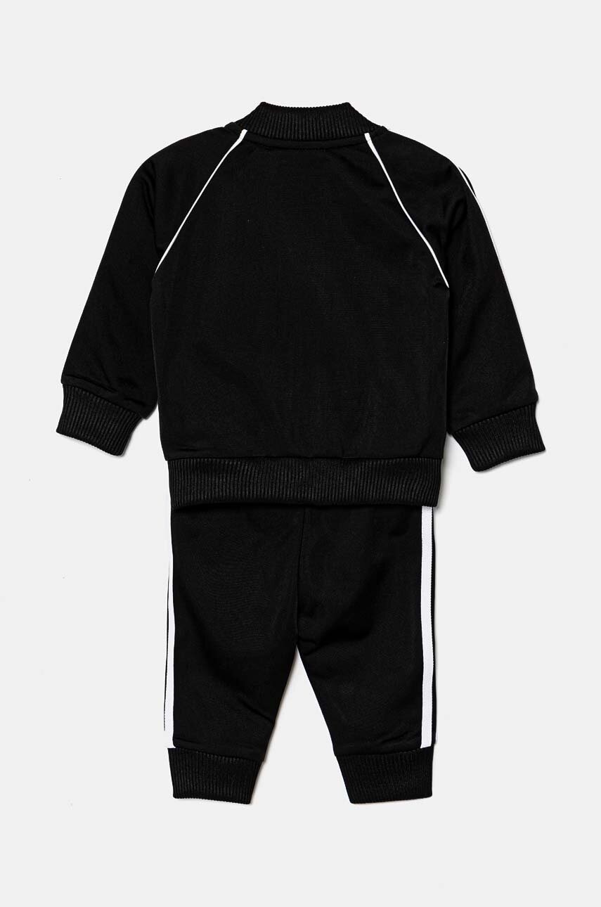 Спортивный костюм для младенцев adidas Originals SST TRACKSUIT цвет чёрный IX7622 Спортивный костюм для младенцев adidas Originals SST TRACKSUIT цвет чёрный IX7622
