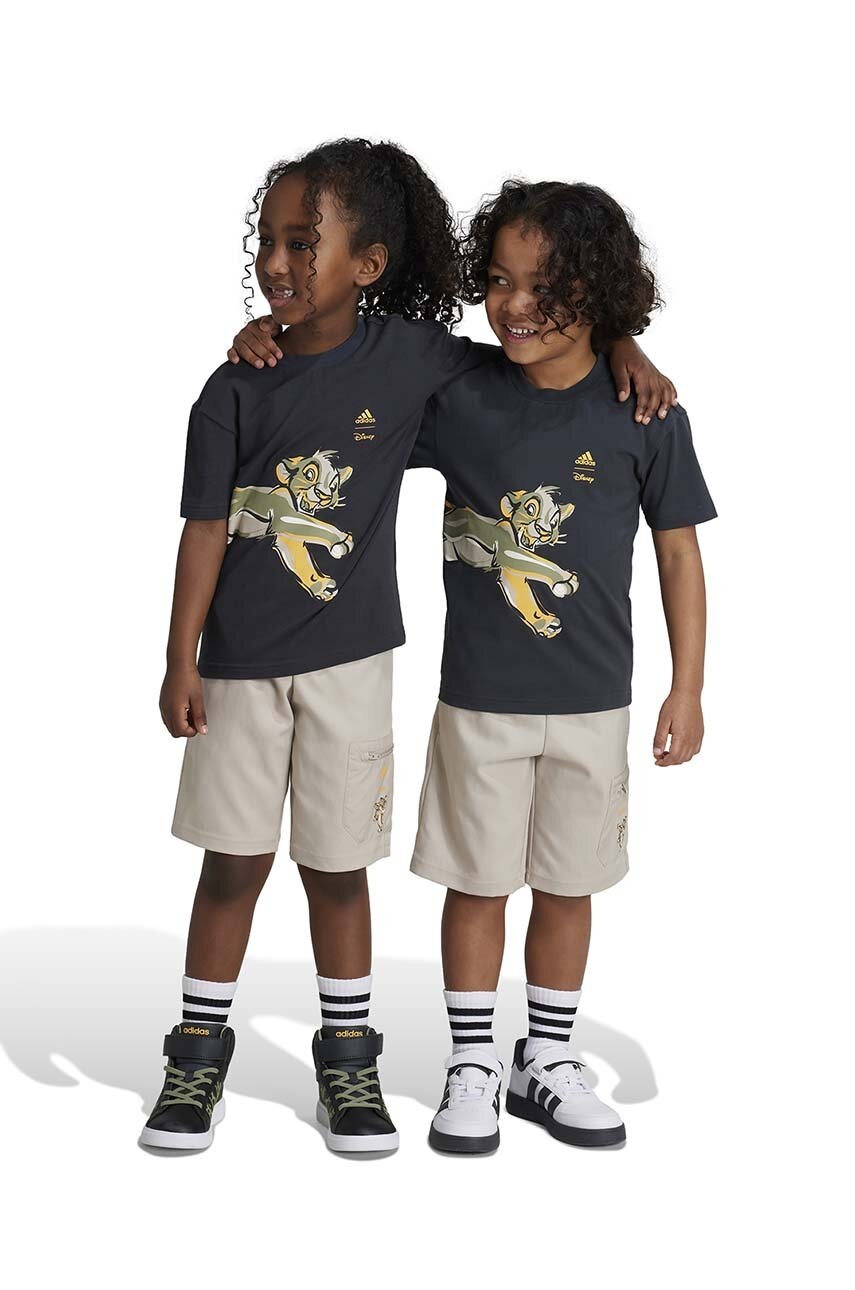 

Детски комплект adidas LK DY LK T SET в бежово IV9639, Бежов