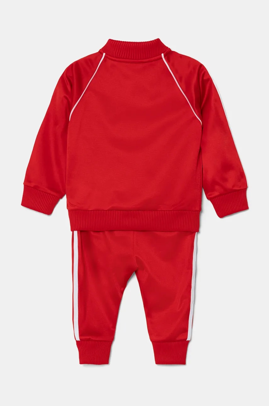 Детский спортивный костюм adidas Originals SST TRACKSUIT цвет красный IX7623 Детский спортивный костюм adidas Originals SST TRACKSUIT цвет красный IX7623