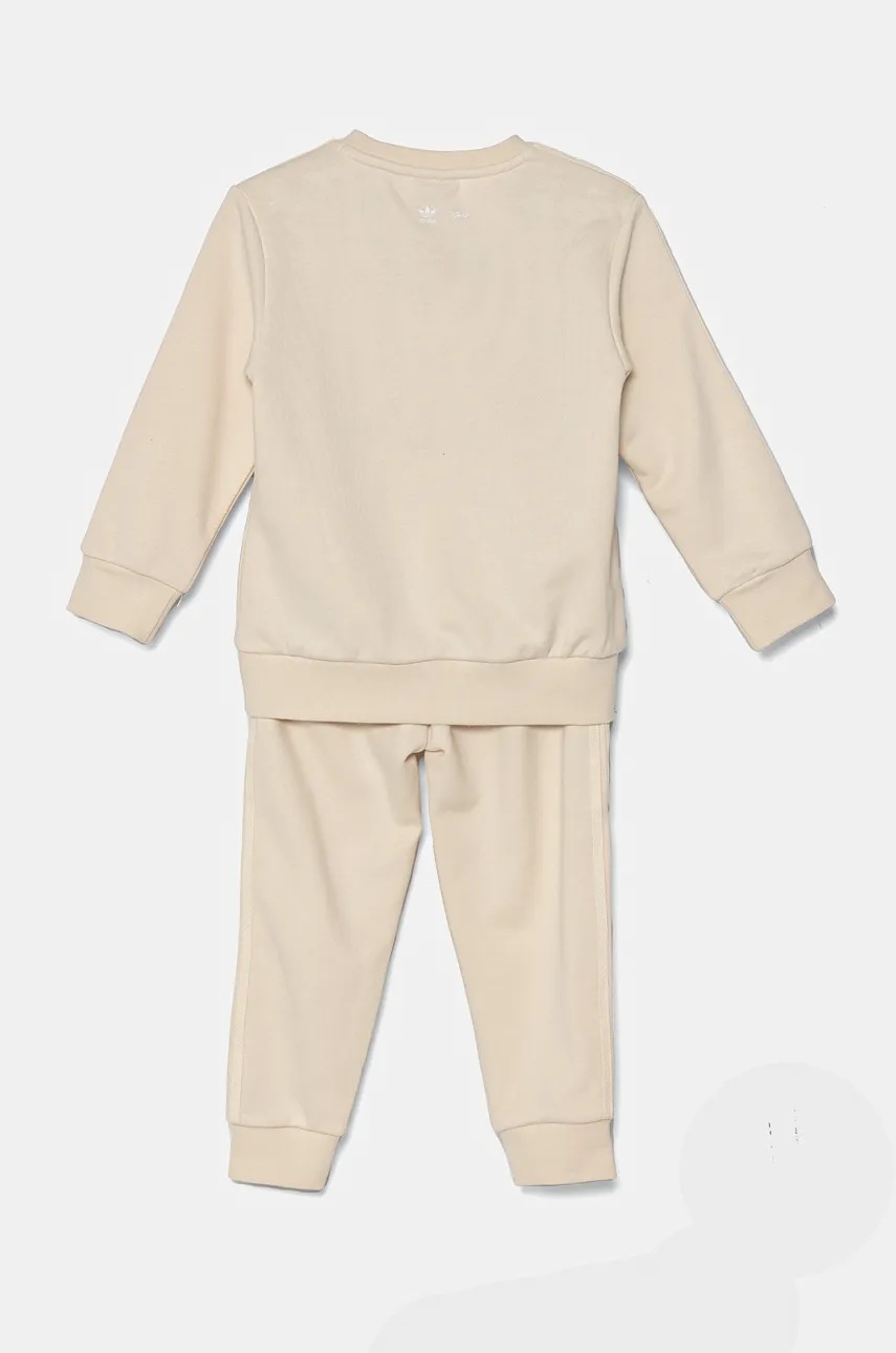 Cпортивний костюм для немовлят adidas Originals I DY MM CS колір бежевий IZ4606
