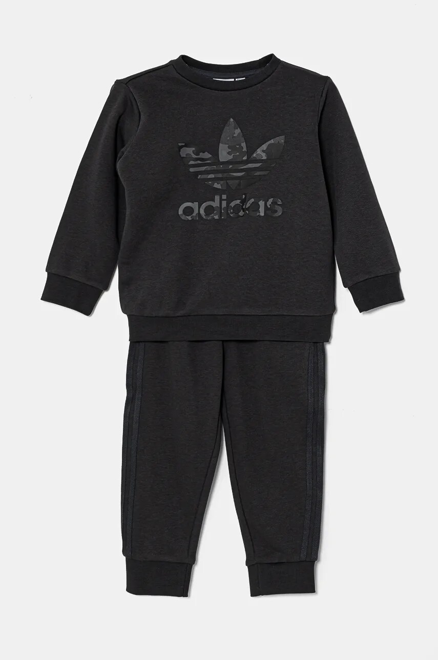 adidas Originals trening copii CREW SET culoarea gri, IY1749