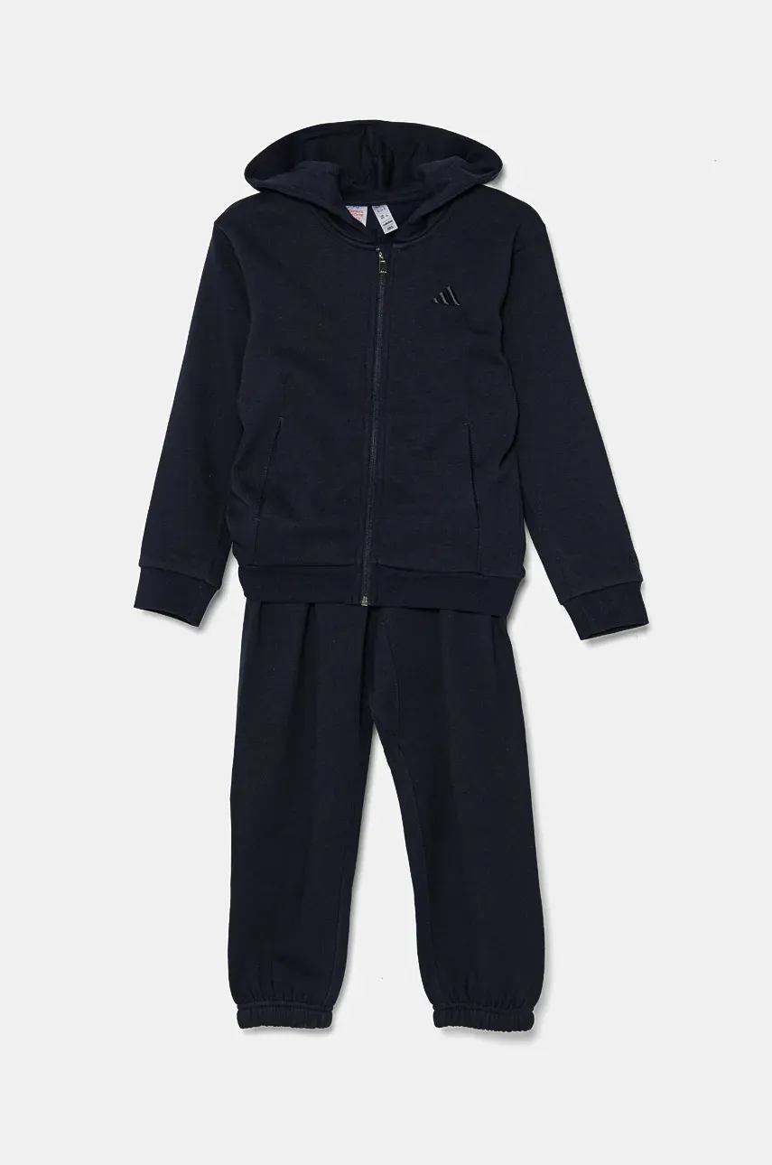 adidas trening copii J SZN GFX TS culoarea albastru marin, IW0928