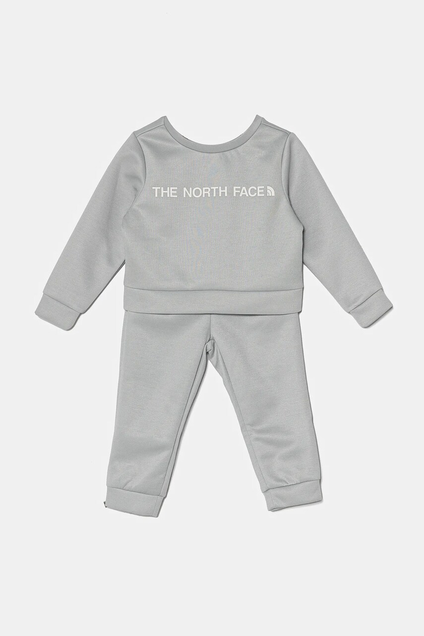 The North Face trening copii POLSET culoarea gri, NF0A89H3A0M1
