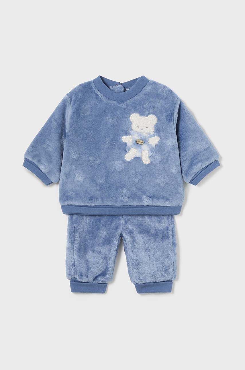 

Бебешки анцуг Mayoral Newborn в синьо 2508, Син