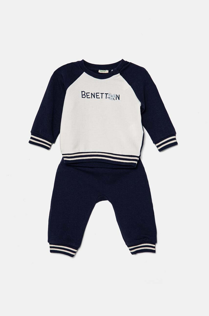 

Бебешки анцуг United Colors of Benetton в тъмносиньо 32KNAK00Q, Тъмносин