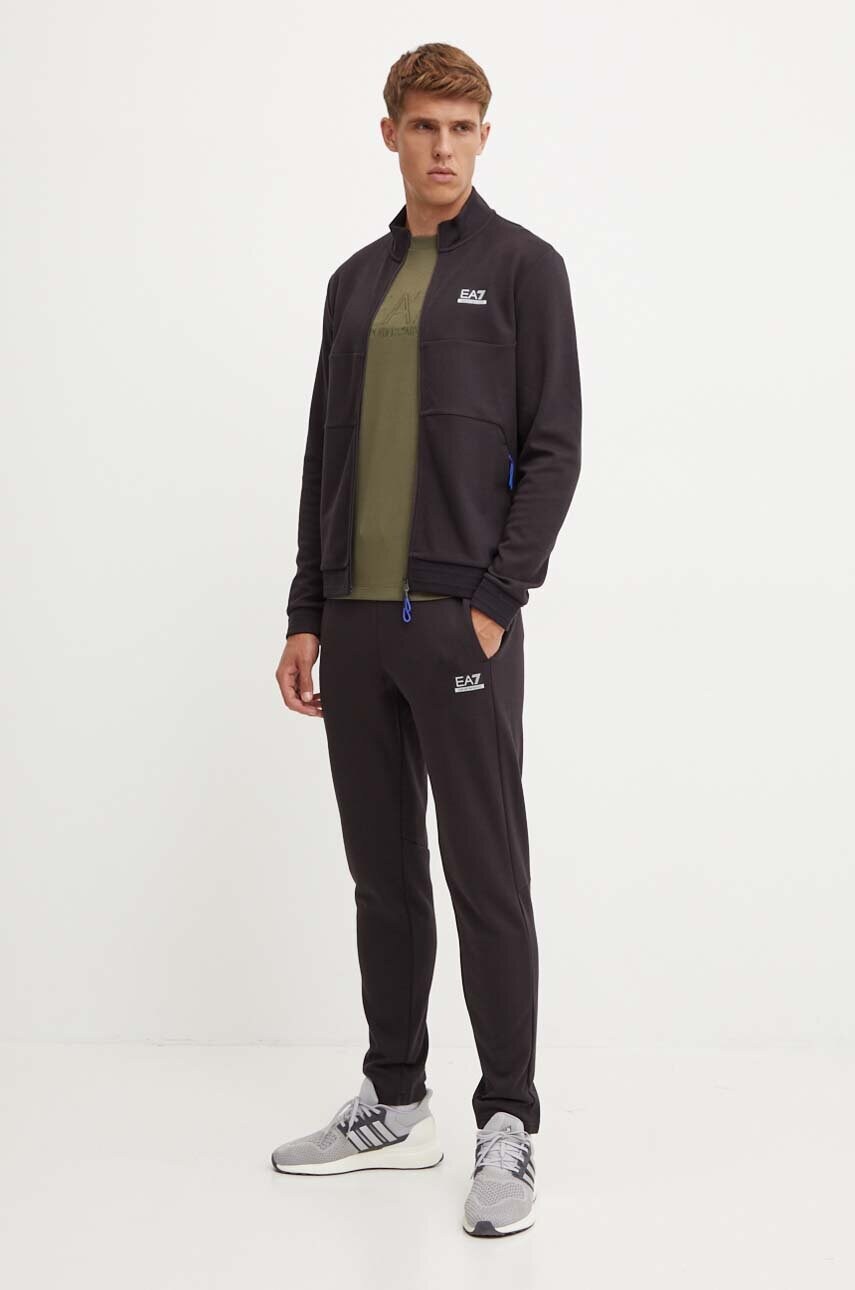 EA7 Emporio Armani trening barbati, culoarea negru, PJUWZ.6DPV51